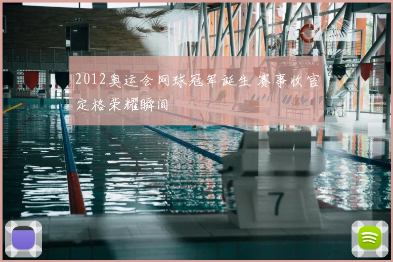 2012奥运会网球冠军诞生 赛事收官定格荣耀瞬间