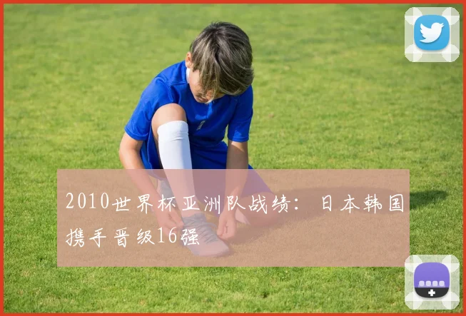 2010世界杯亚洲队战绩:日本韩国携手晋级16强